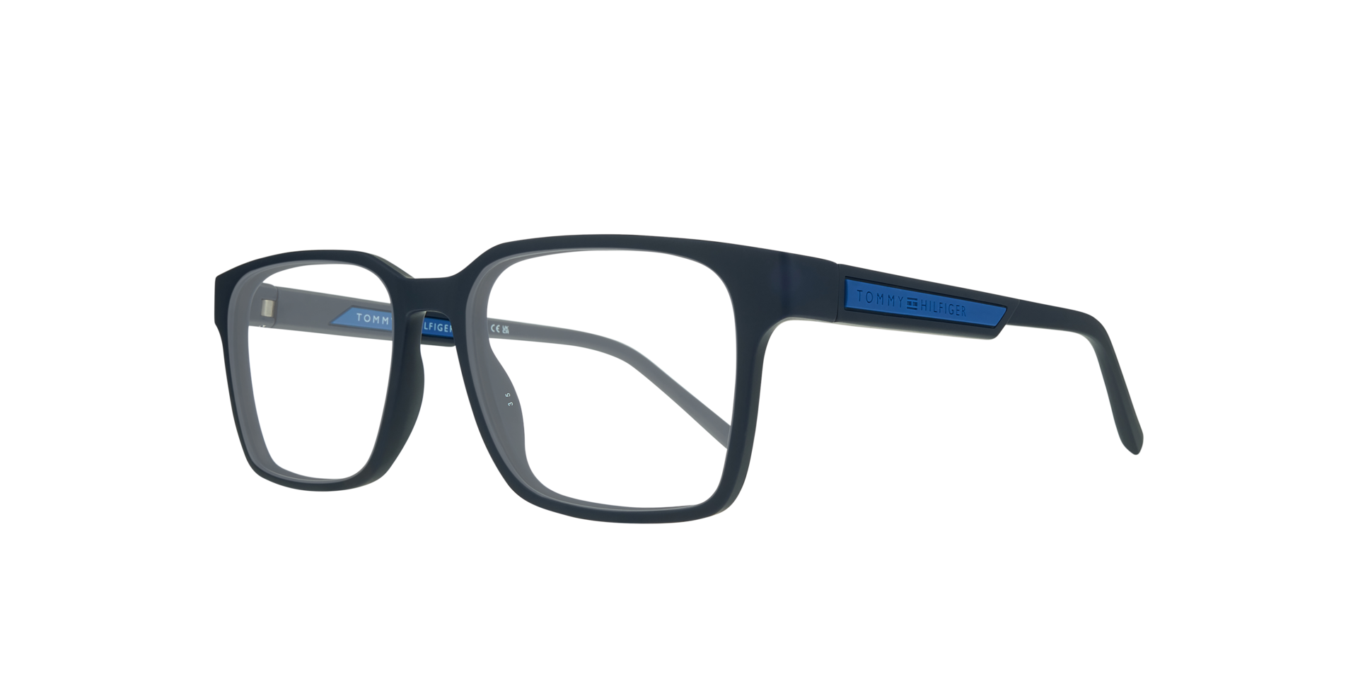 TH 2093 Blue PlasticEyeglass Frames for Glasses Direct, Angle View
