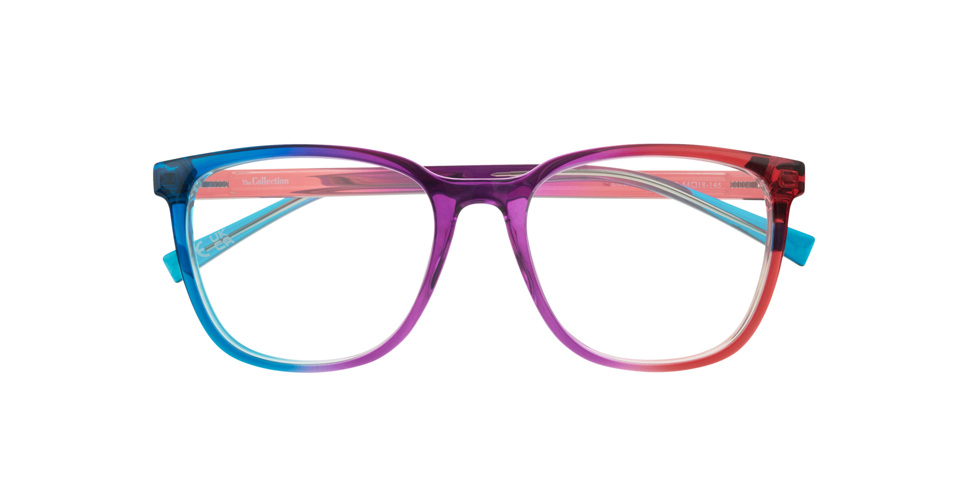 Liberate Rainbow PlasticEyeglass Frames for Glasses Direct, Closed View