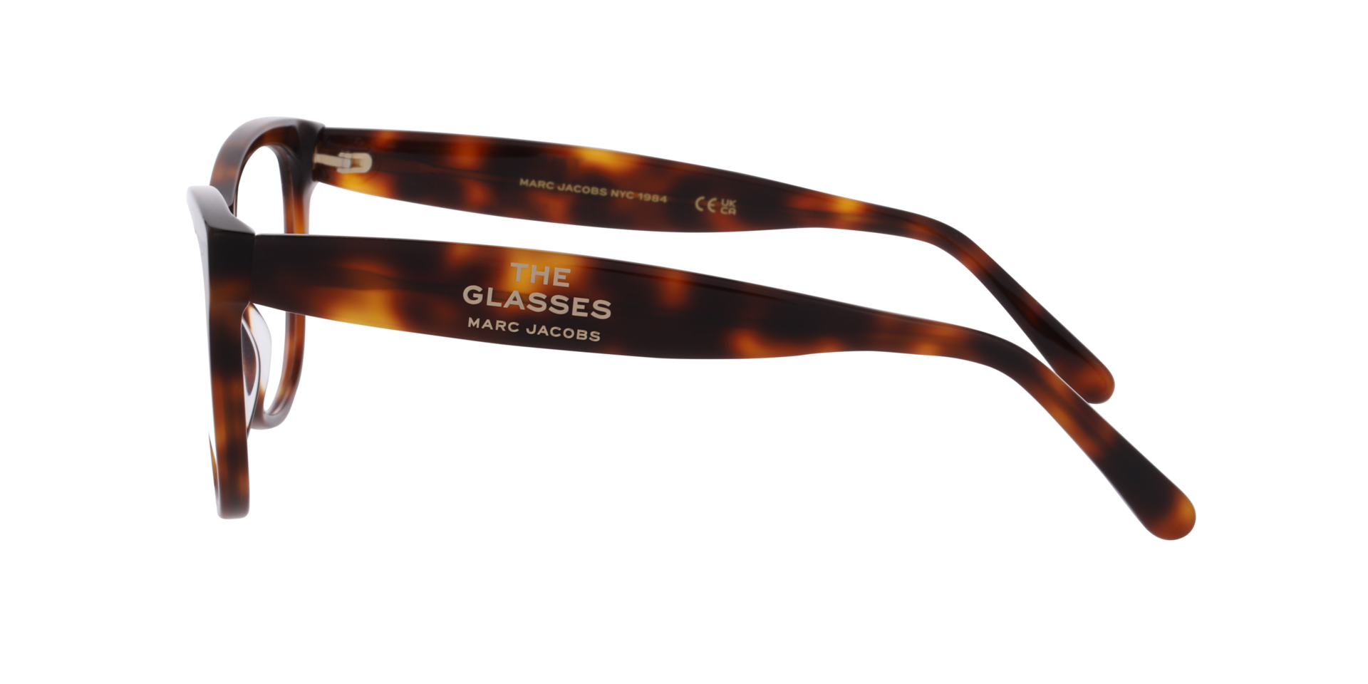 MARC 896 Tortoise AcetateEyeglass Frames for Glasses Direct, Side View