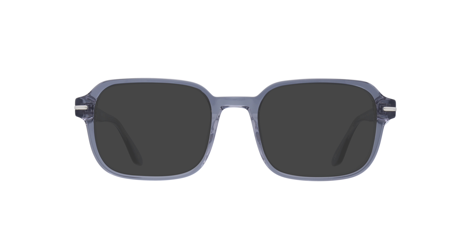Dollis Shiny Grey Crystal AcetateEyeglass Frames for Glasses Direct, with Tinted Lenses