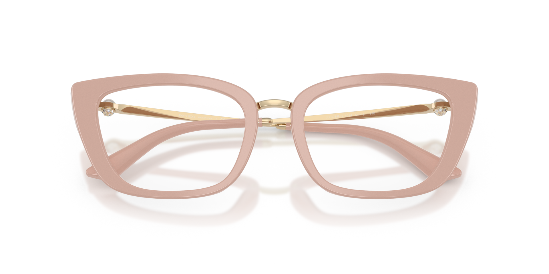 JC3034HB Rose AcetateEyeglass Frames for Glasses Direct, Closed View
