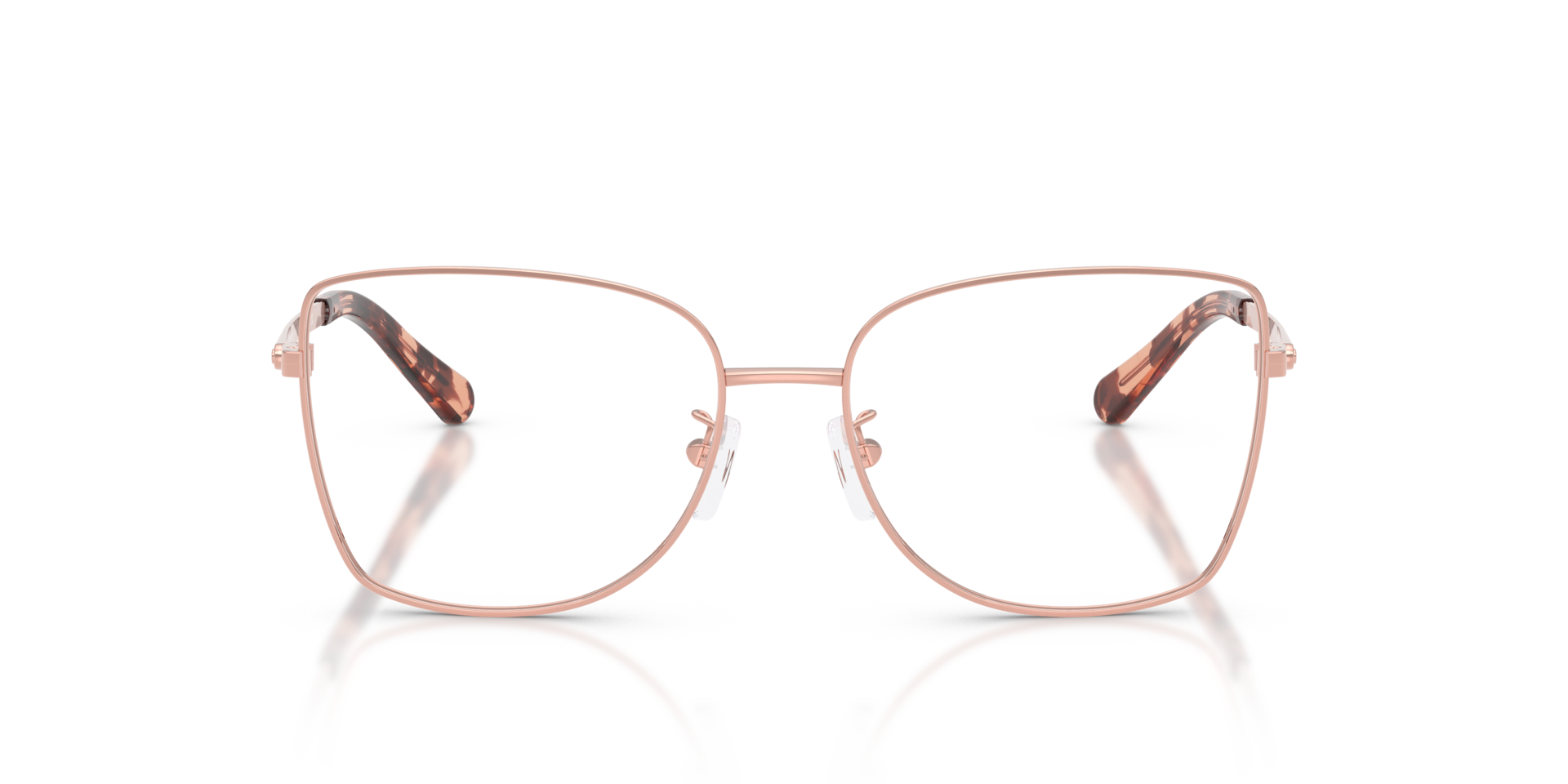 MK3035 Rose Gold MetalEyeglass Frames for Glasses Direct, Front View