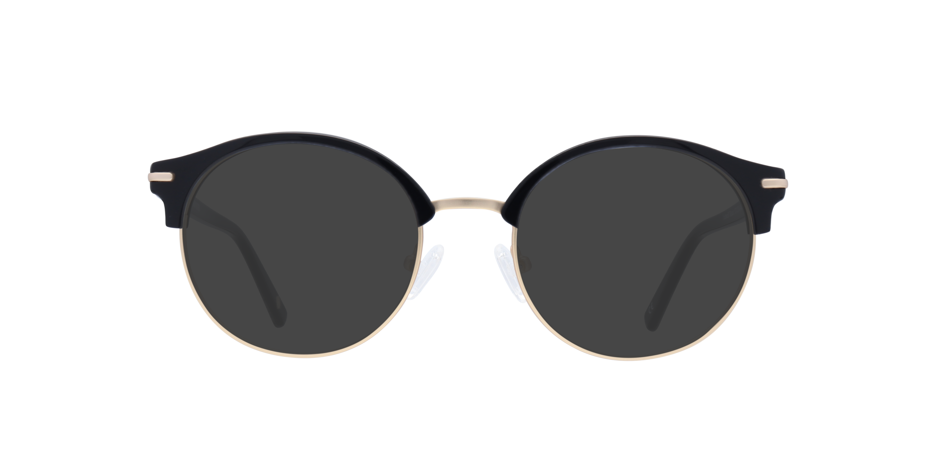 Fulwell Black MetalEyeglass Frames for Glasses Direct, with Tinted Lenses