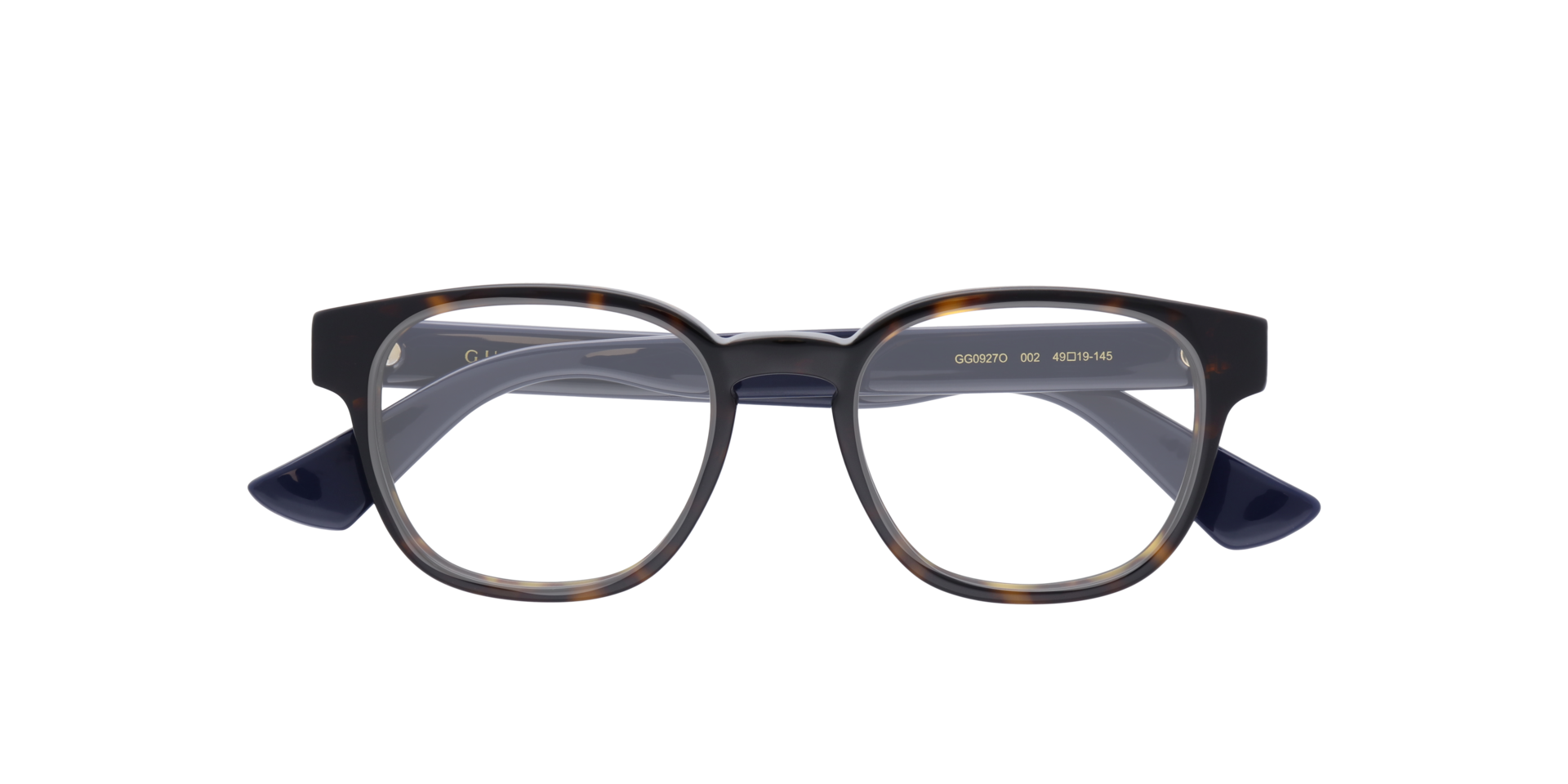 GG0927O Tortoise Brown AcetateEyeglass Frames for Glasses Direct, Closed View