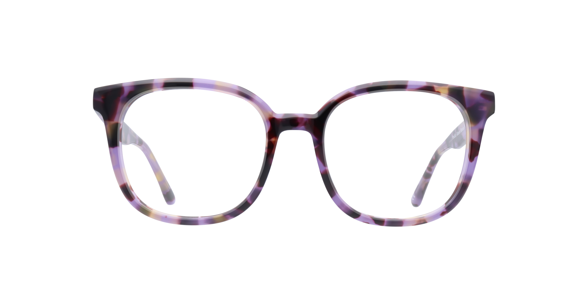 Freddie Mauve Havana AcetateEyeglass Frames for Glasses Direct, Front View