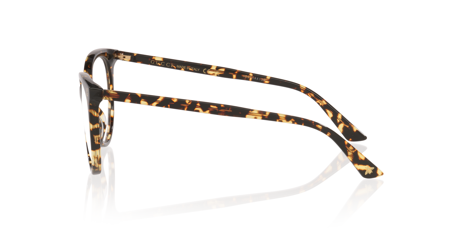 GG0093O Tortoise AcetateEyeglass Frames for Glasses Direct, Side View