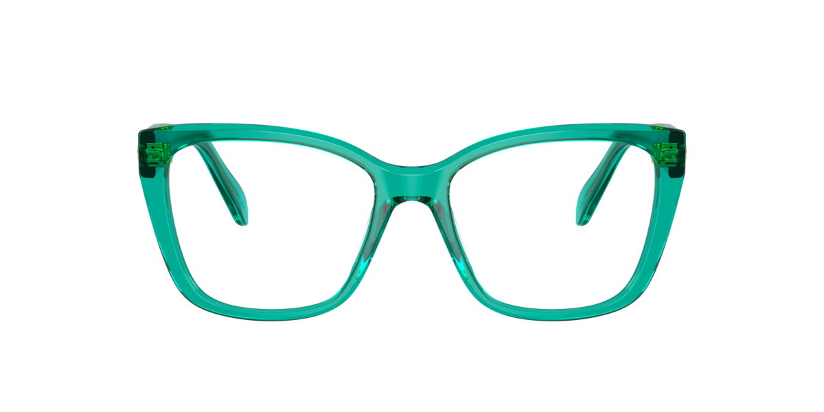 Crystal Green irregular Acetate eyeglasses Online - Full Rim - SK2008
