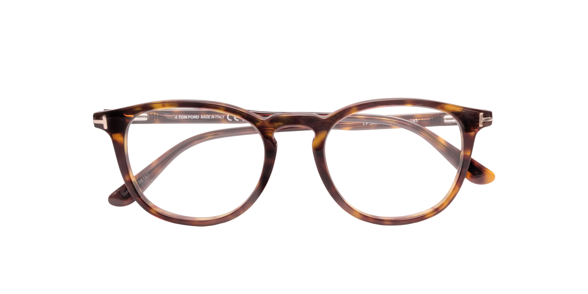 FT5401 Tortoise AcetateEyeglass Frames for Glasses Direct, Closed View