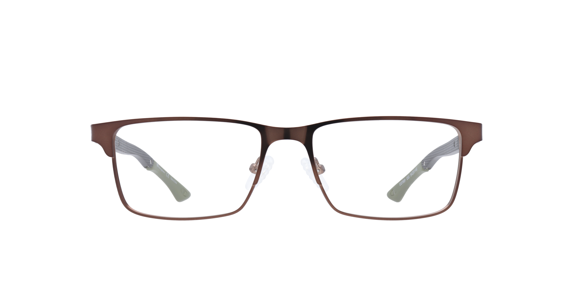 Trip Brown AcetateEyeglass Frames for Glasses Direct, Front View