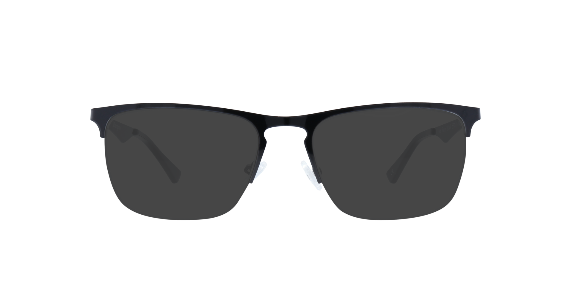 Joe1 Shiny Black MetalEyeglass Frames for Glasses Direct, with Tinted Lenses