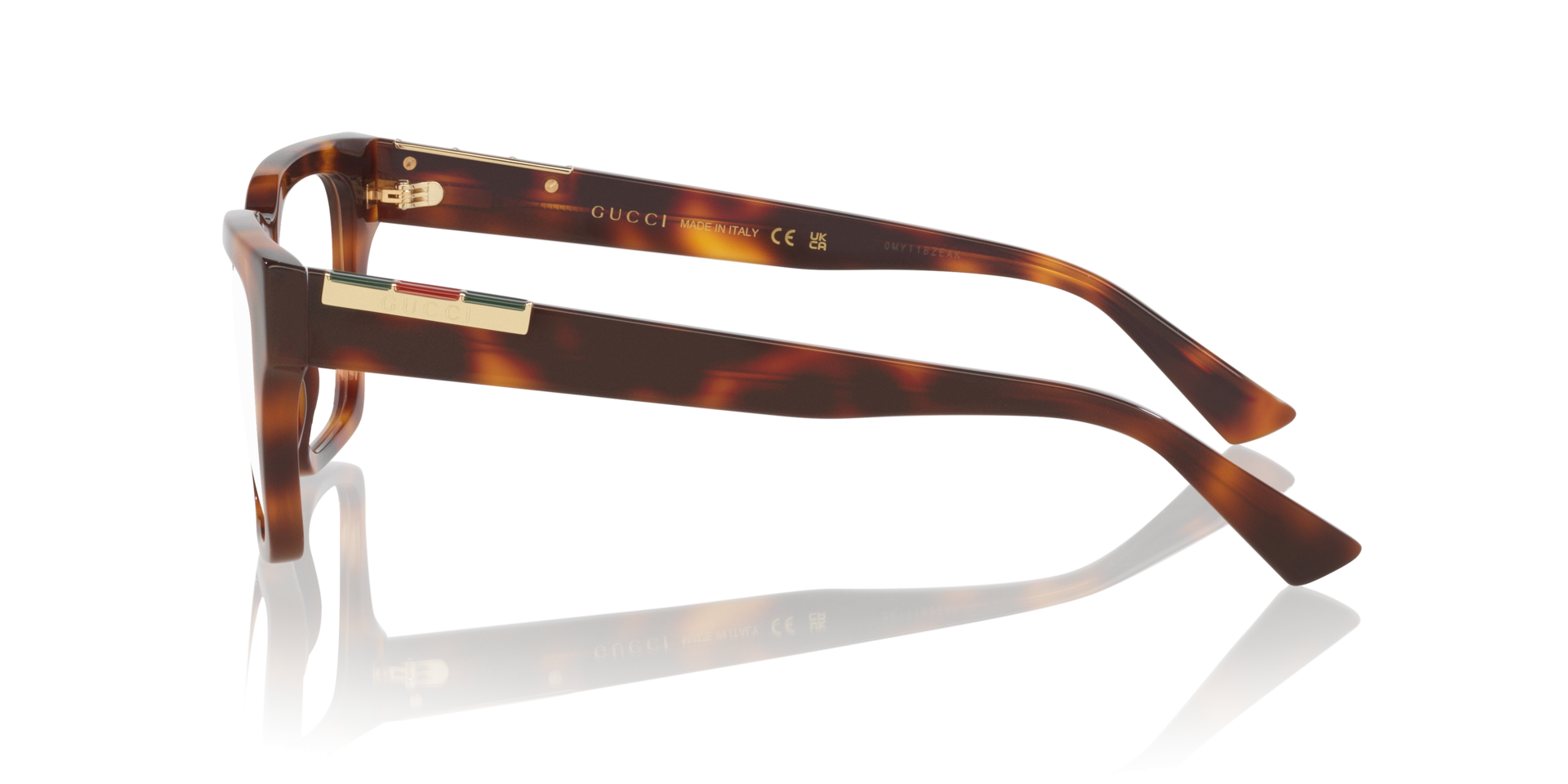 GG1889O Tortoise Bronze AcetateEyeglass Frames for Glasses Direct, Side View