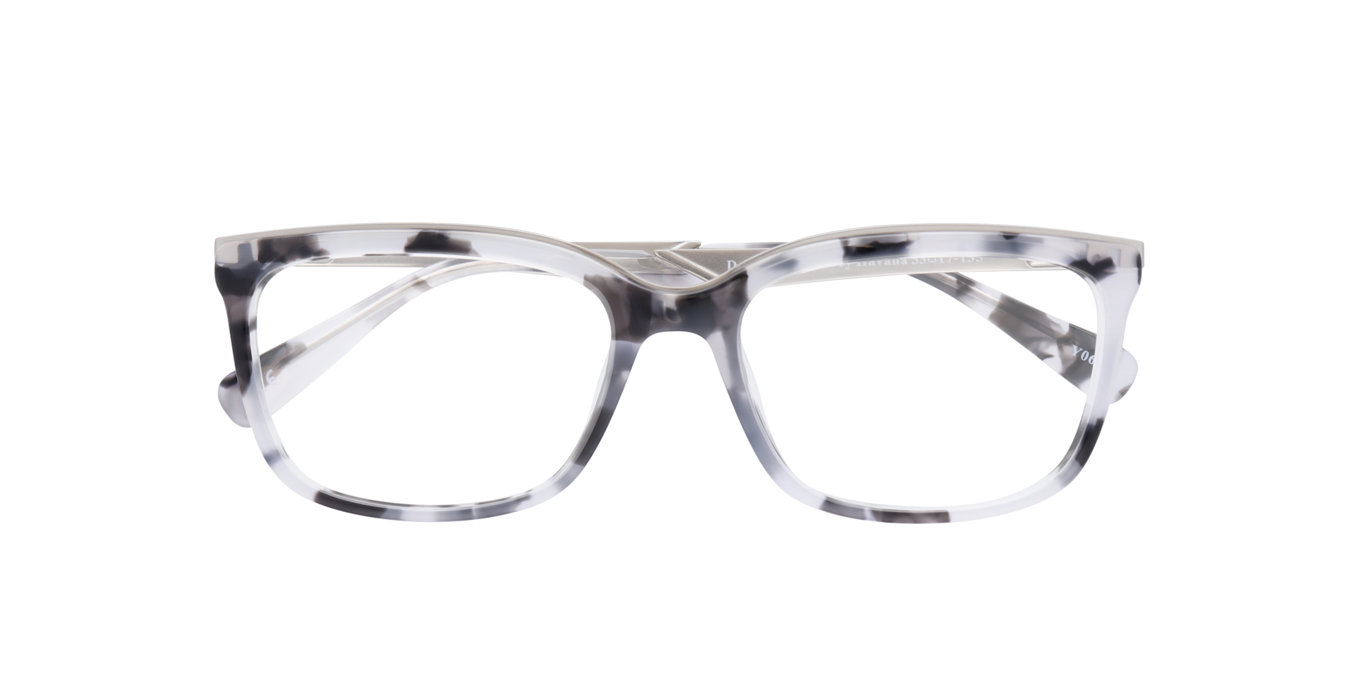 Delores Light Grey Havana AcetateEyeglass Frames for Glasses Direct, Closed View