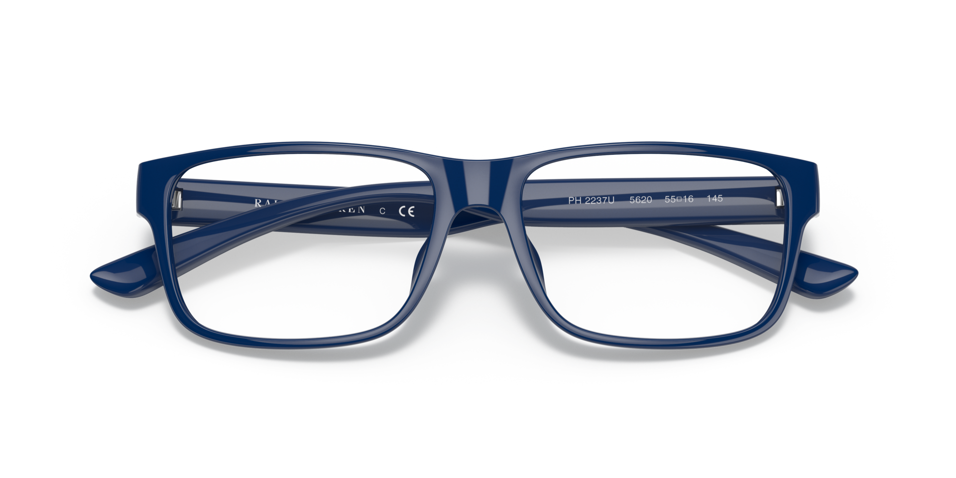 PH2237U Shiny Navy Blue PlasticEyeglass Frames for Glasses Direct, Closed View