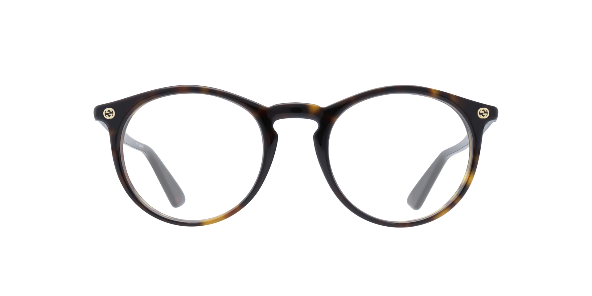 GG0121O Tortoise AcetateEyeglass Frames for Glasses Direct, Front View