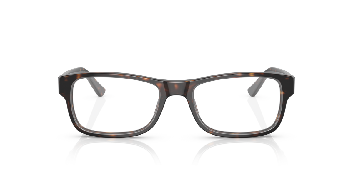 Ray-Ban Unisex Havana Square Acetate Eyeglasses Online - Full Rim - Rb5268