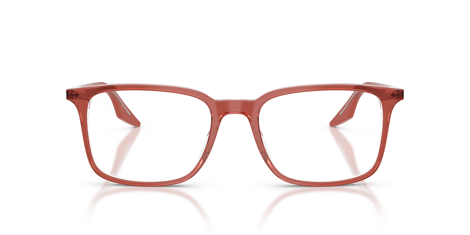 RB5421 Brown Transparent AcetateEyeglass Frames for Glasses Direct, Front View