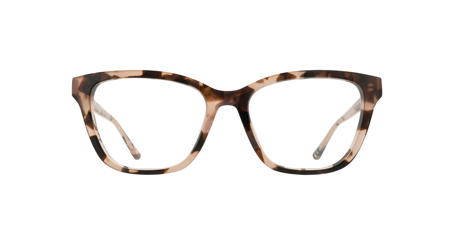 Leilani Havana & Pink AcetateEyeglass Frames for Glasses Direct, Front View