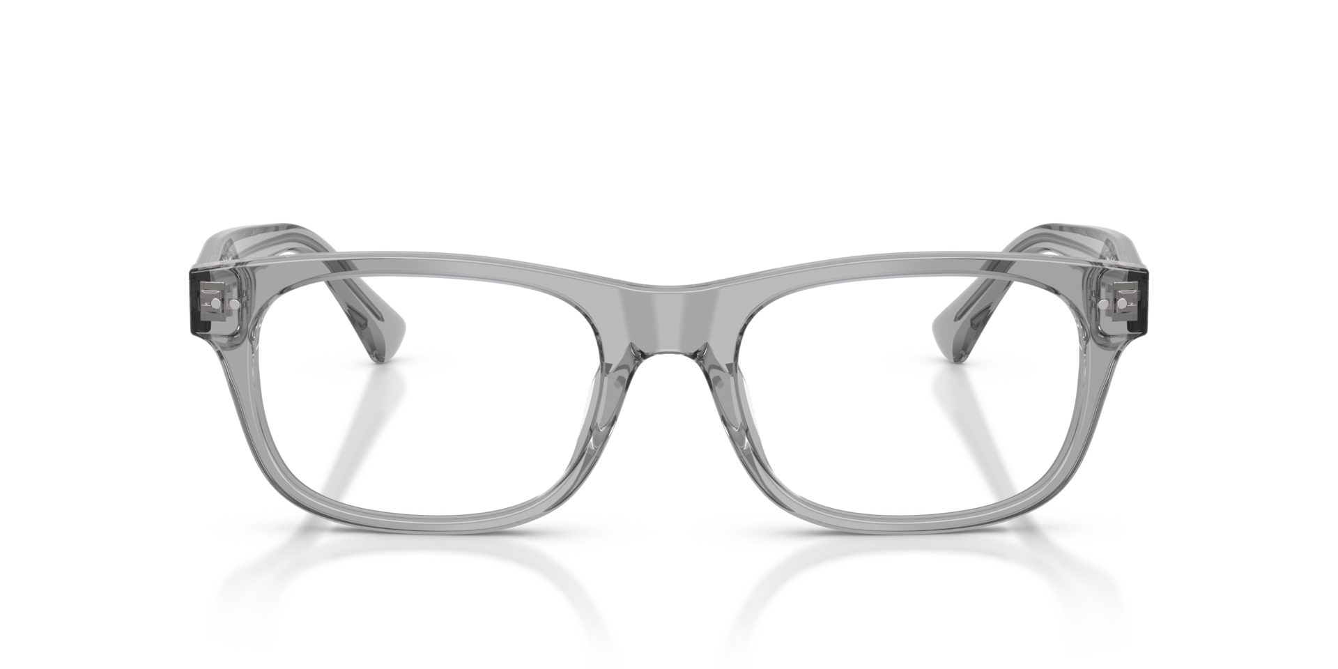 PH2317U Shiny Transparent Grey AcetateEyeglass Frames for Glasses Direct, Front View
