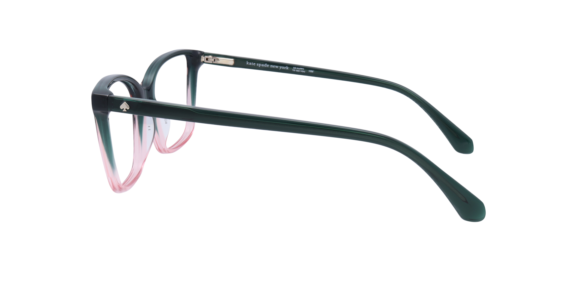 Tianna Green AcetateEyeglass Frames for Glasses Direct, Side View