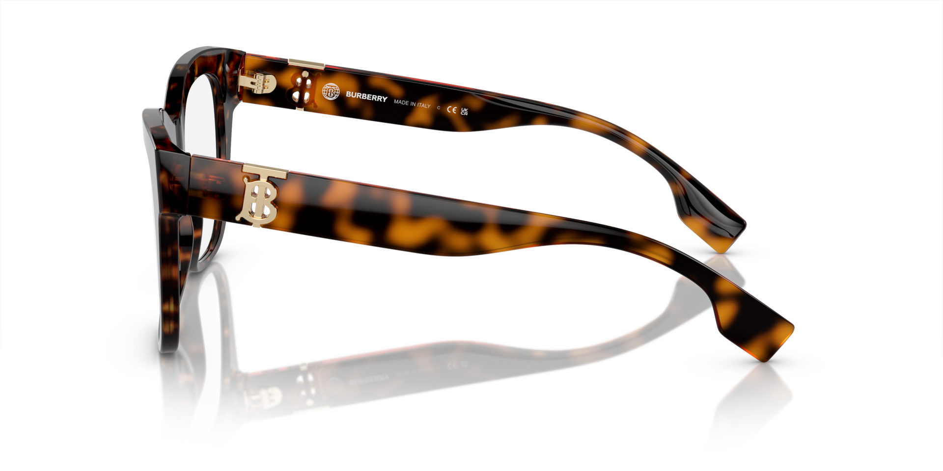BE2388 Dark Havana AcetateEyeglass Frames for Glasses Direct, Side View