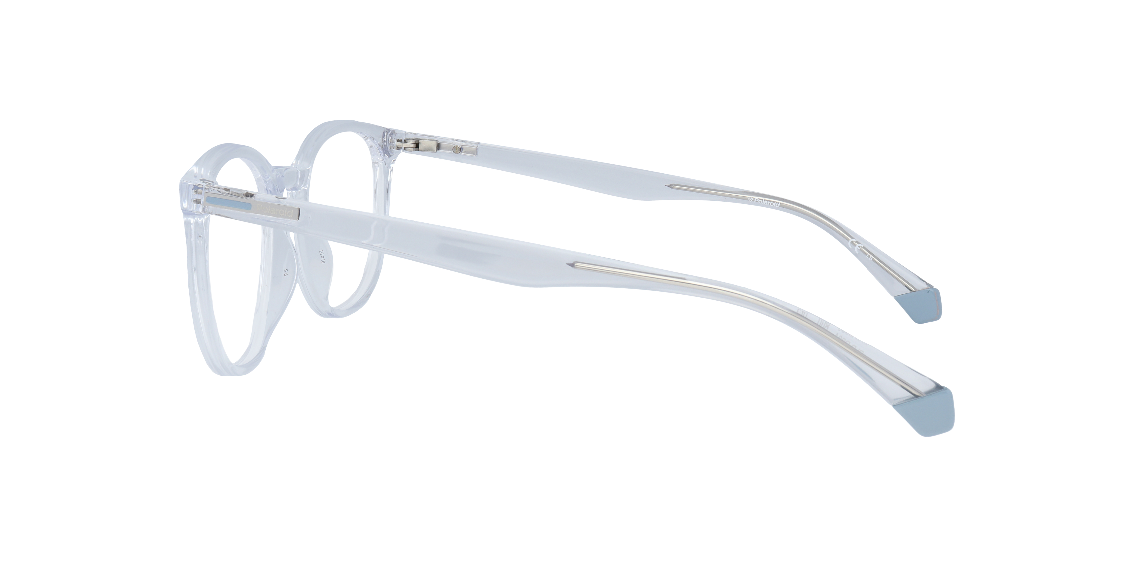 PLD D381 Clear PlasticEyeglass Frames for Glasses Direct, Side View