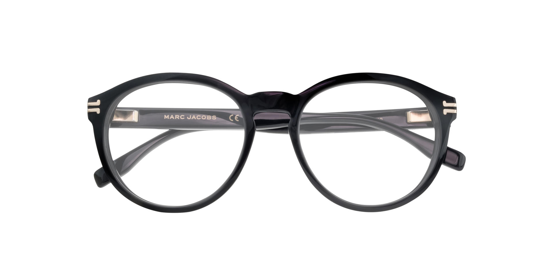 MJ 1085 Black AcetateEyeglass Frames for Glasses Direct, Closed View