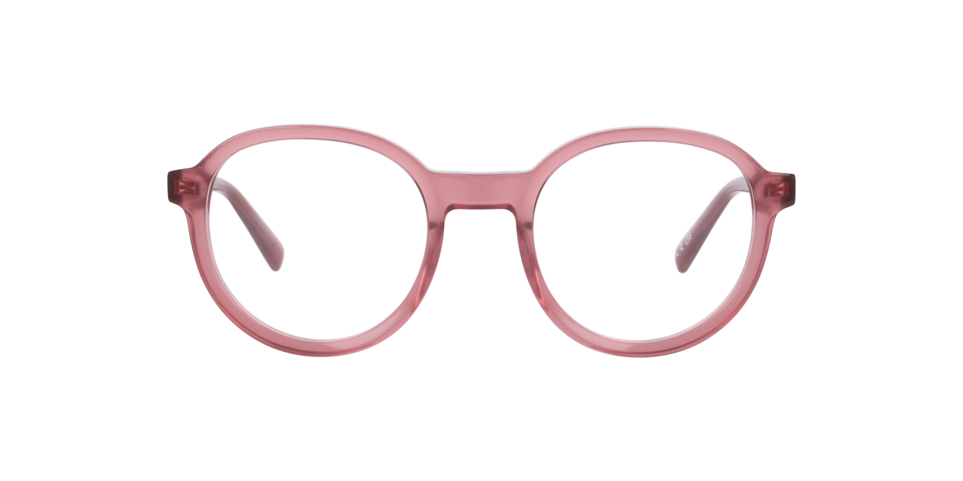 Marley Milky Purple AcetateEyeglass Frames for Glasses Direct, Front View