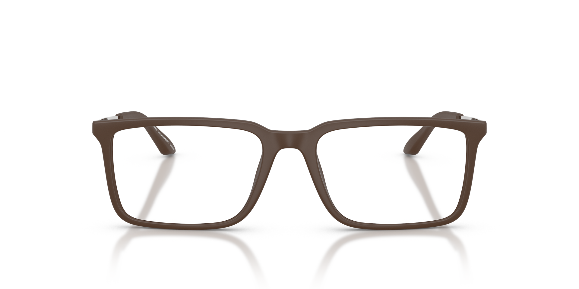 AX3141U Matte Brown PlasticEyeglass Frames for Glasses Direct, Front View