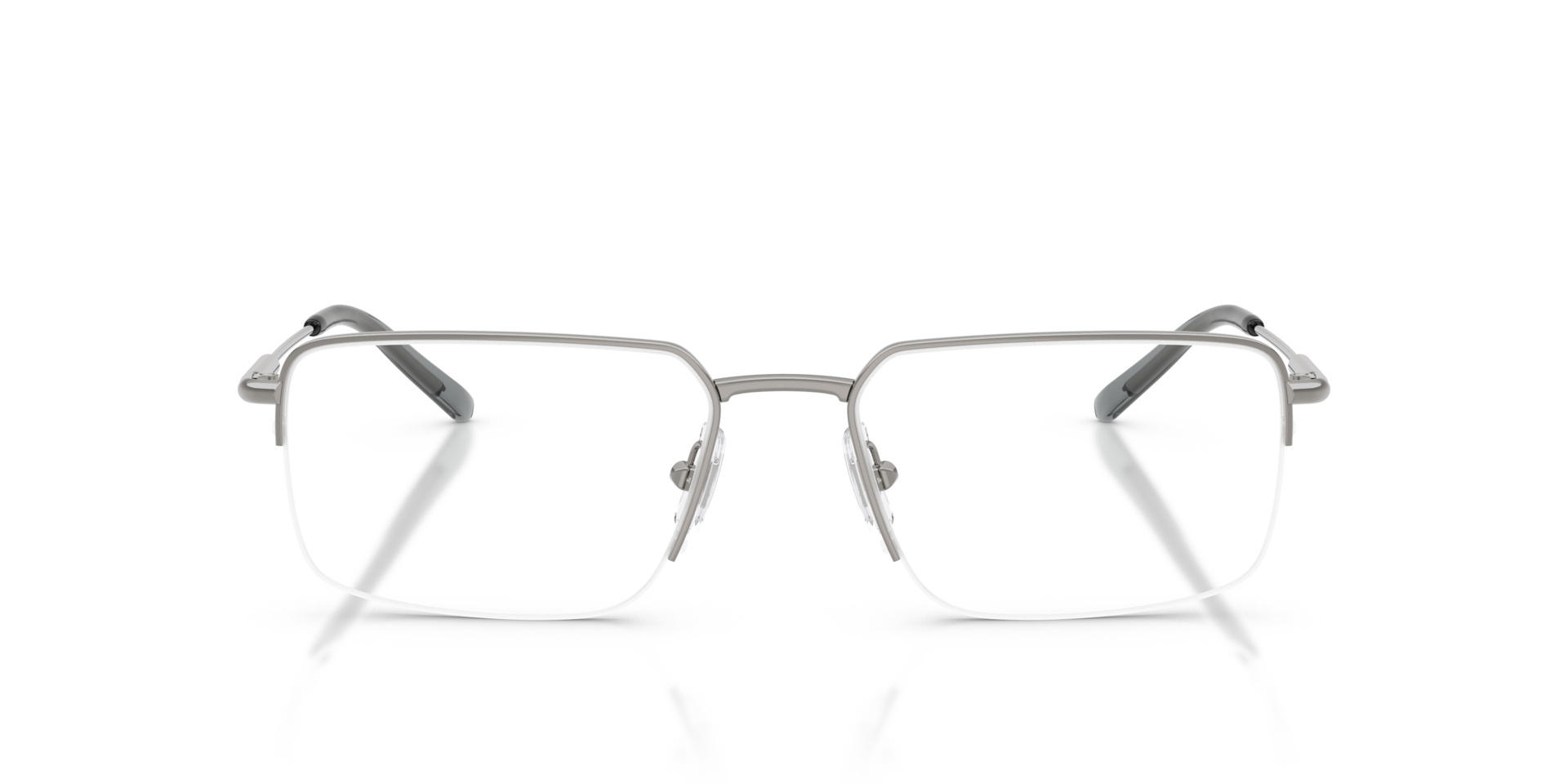 AN6152 Gunmetal MetalEyeglass Frames for Glasses Direct, Front View
