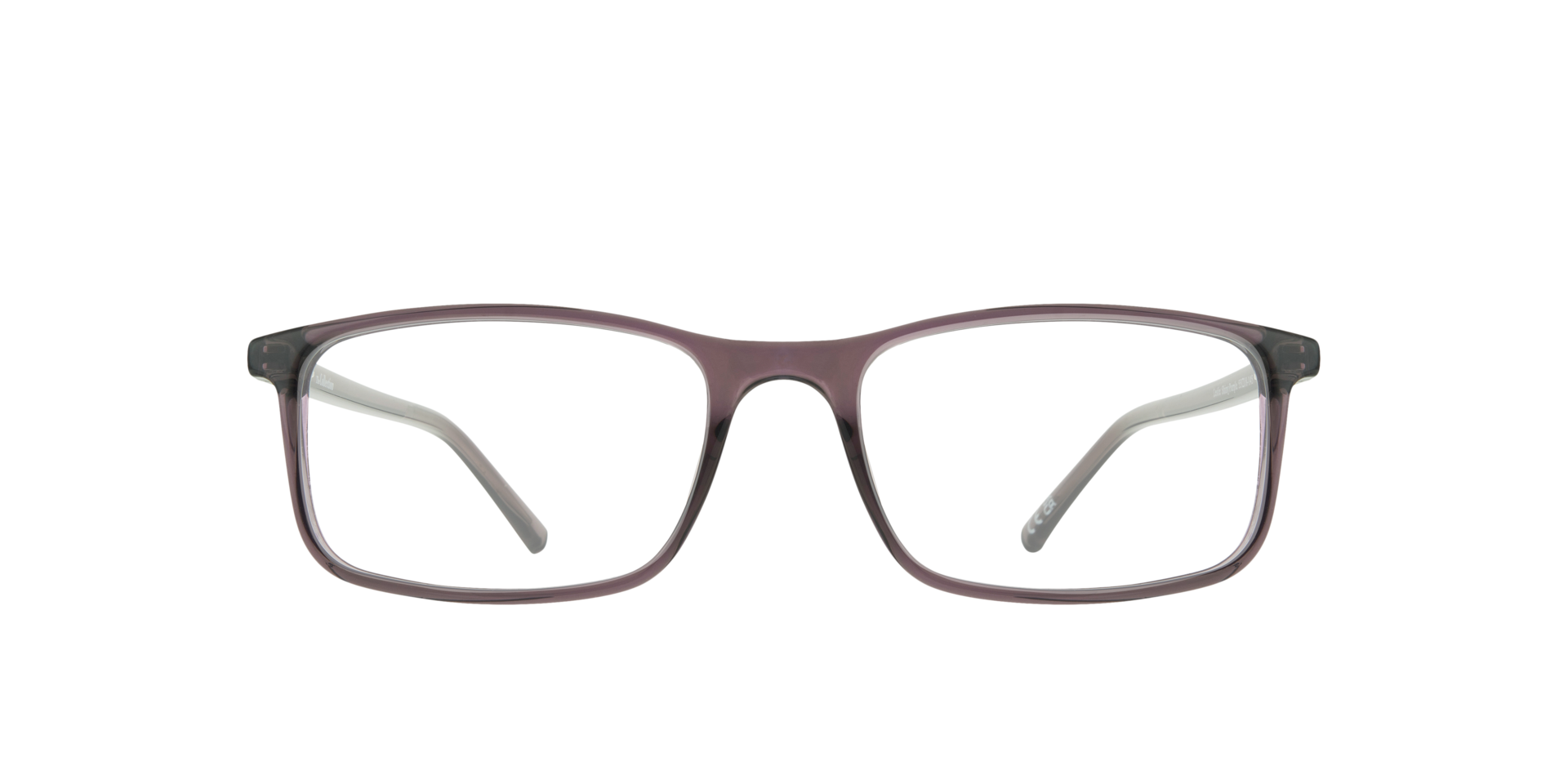 Leslie Shiny Purple PlasticEyeglass Frames for Glasses Direct, Front View