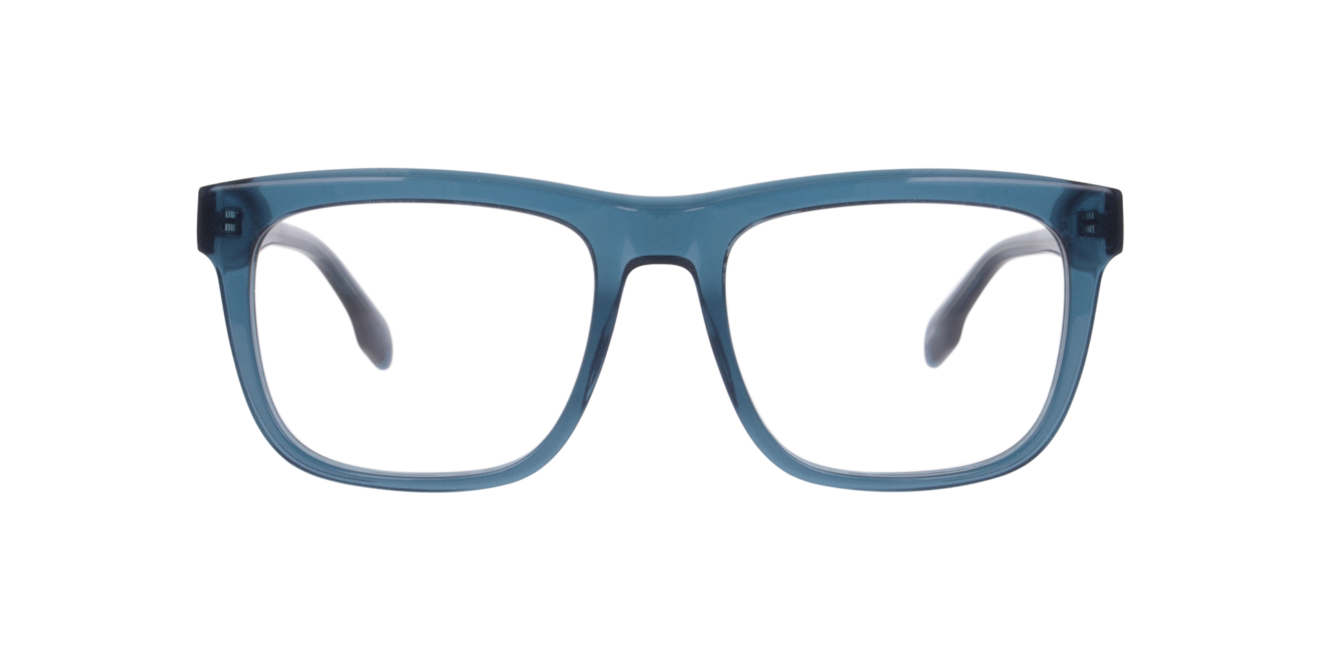 Nixon Crystal Teal AcetateEyeglass Frames for Glasses Direct, Front View
