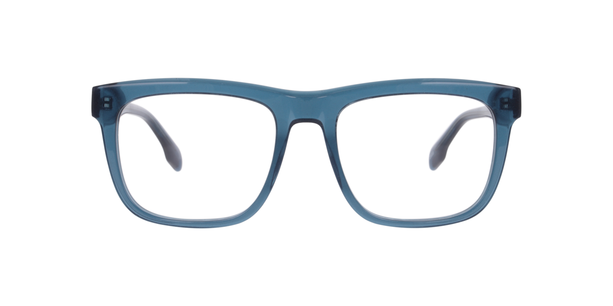 Scout Men's Crystal Teal Rectangle Acetate Eyeglasses Online - Full Rim - Nixon