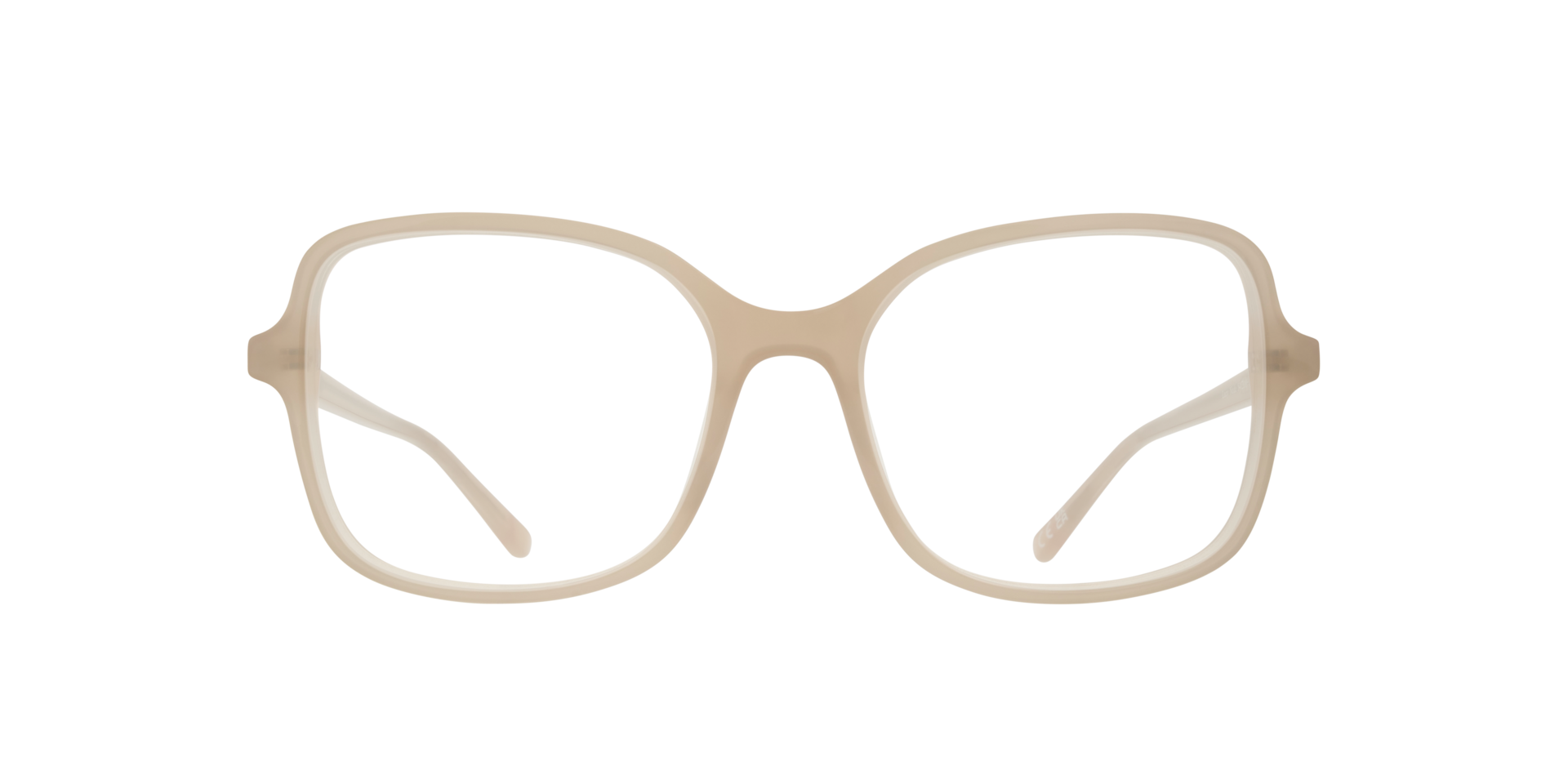 Lucy Nude AcetateEyeglass Frames for Glasses Direct, Front View