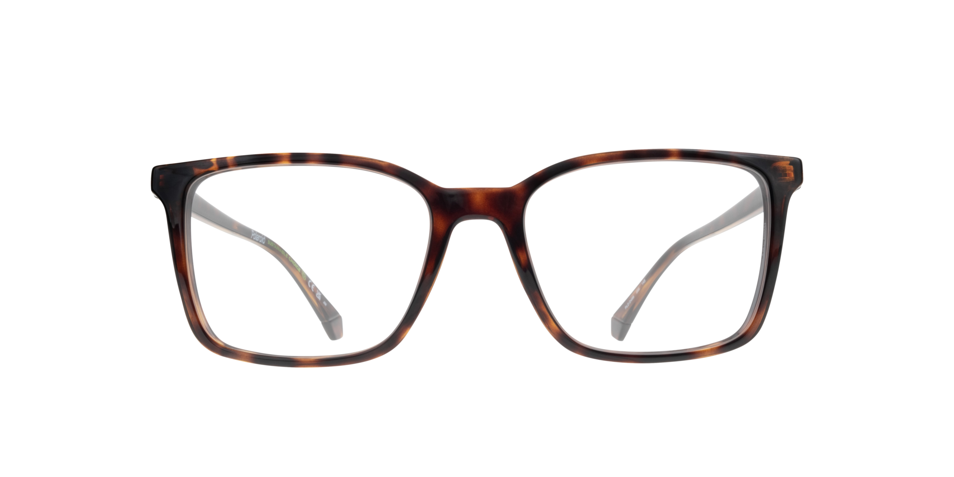 PLD D499 Tortoise PlasticEyeglass Frames for Glasses Direct, Front View