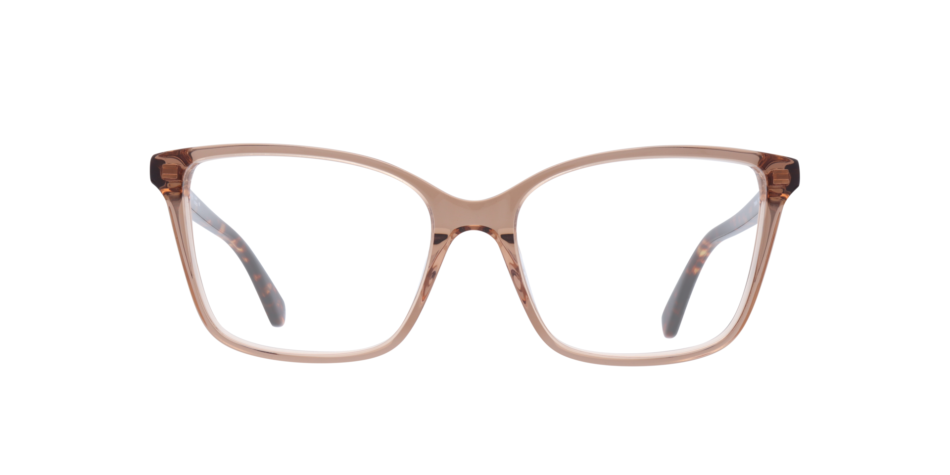 Tianna Tortoise Yellow AcetateEyeglass Frames for Glasses Direct, Front View
