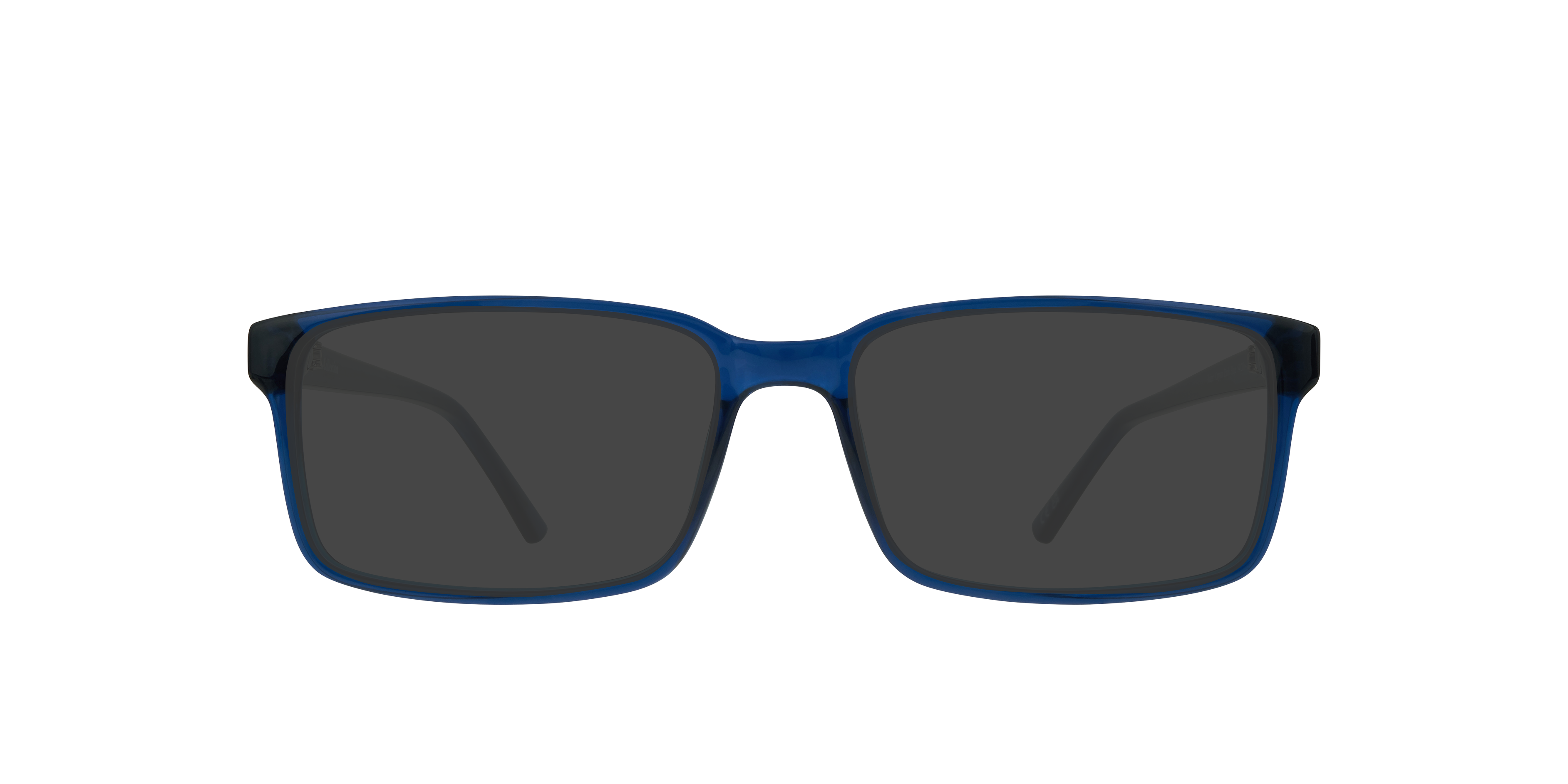 Kabir Crystal Dark Blue PlasticEyeglass Frames for Glasses Direct, with Tinted Lenses