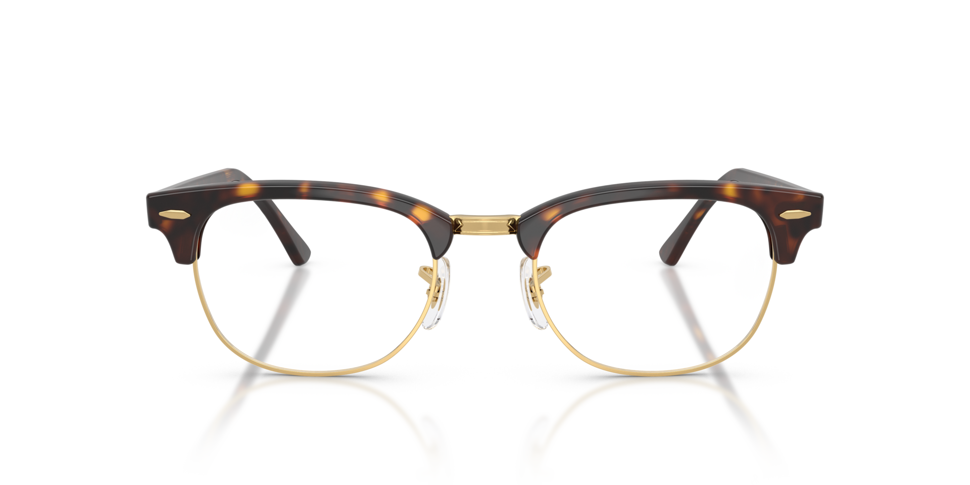 RB5154 Havana & Gold AcetateEyeglass Frames for Glasses Direct, Front View