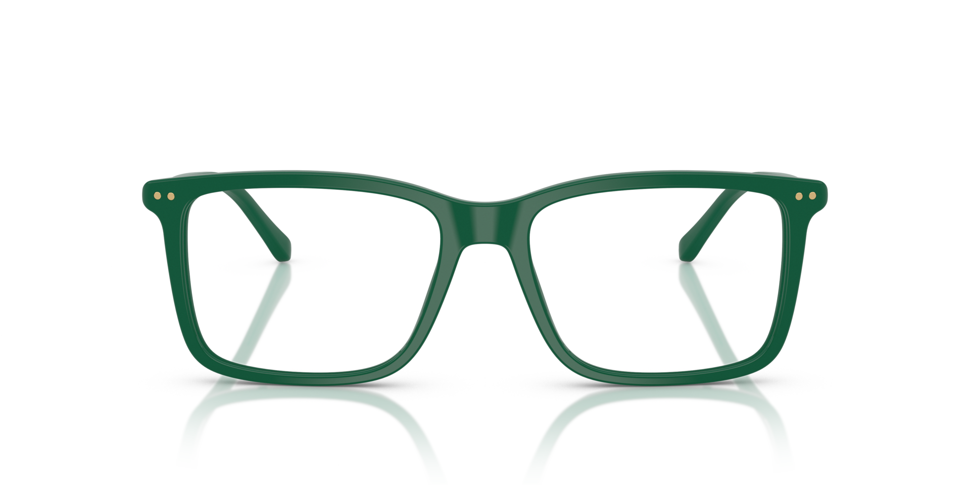 PH2287 Shiny Green AcetateEyeglass Frames for Glasses Direct, Front View