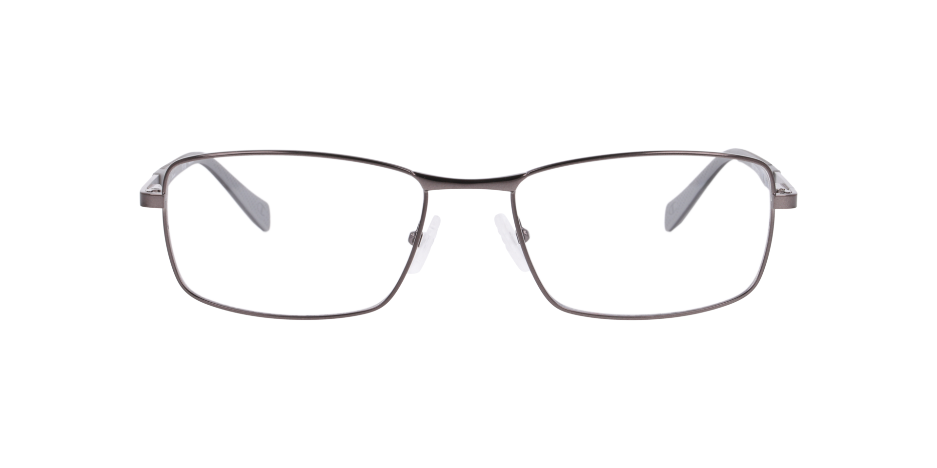 Cu4011 Gunmetal MetalEyeglass Frames for Glasses Direct, Front View