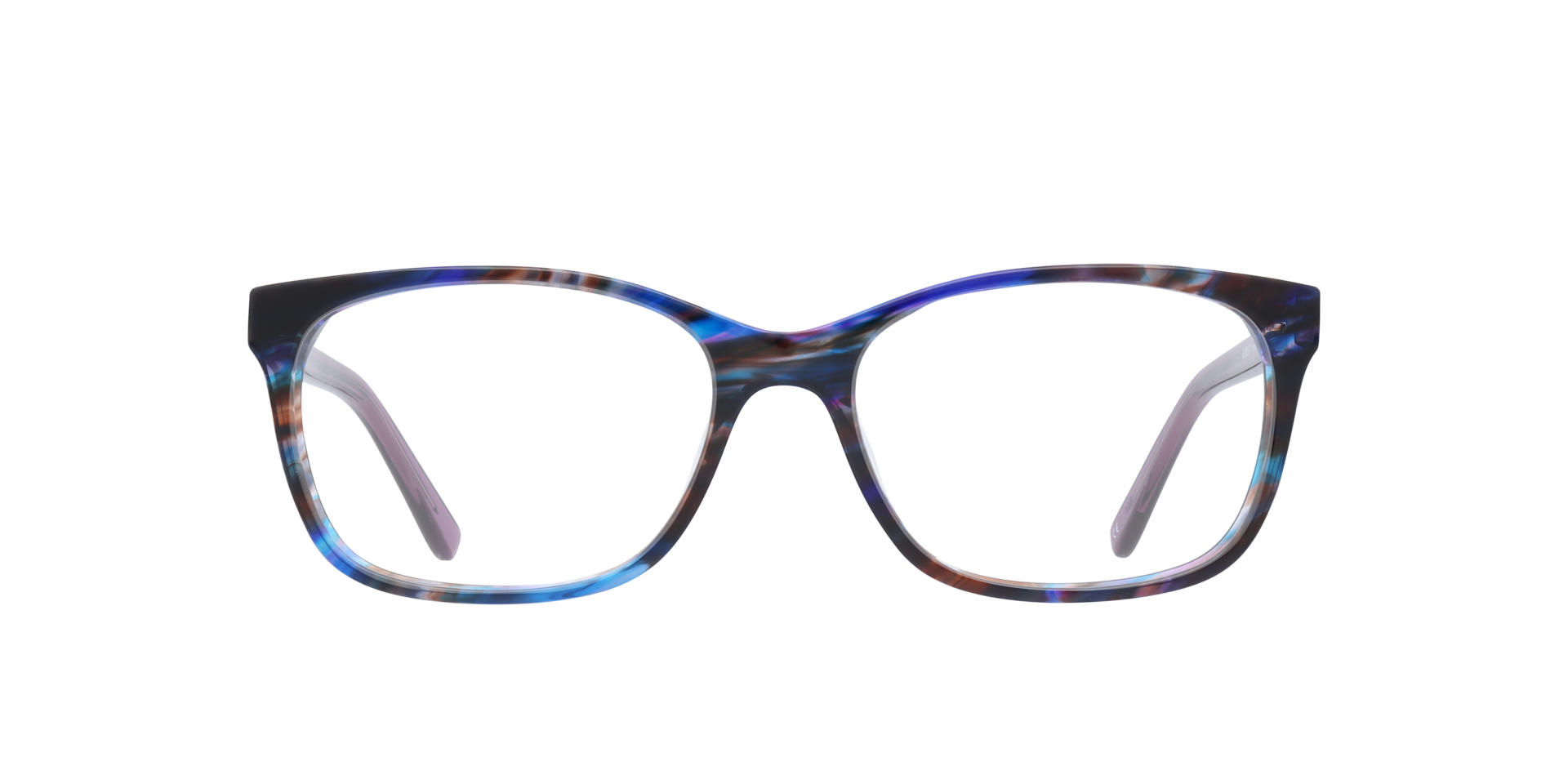 Hollie Lilac Blue AcetateEyeglass Frames for Glasses Direct, Front View