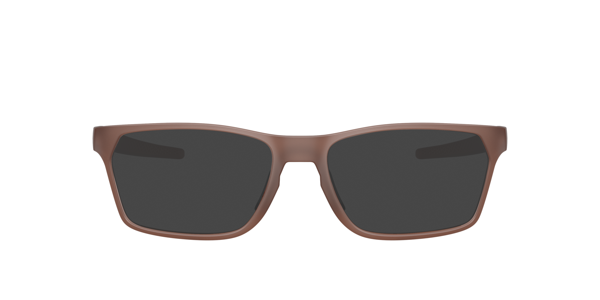 Hex Jector Obscura Collection Matte Brown Smoke PlasticEyeglass Frames for Glasses Direct, with Tinted Lenses