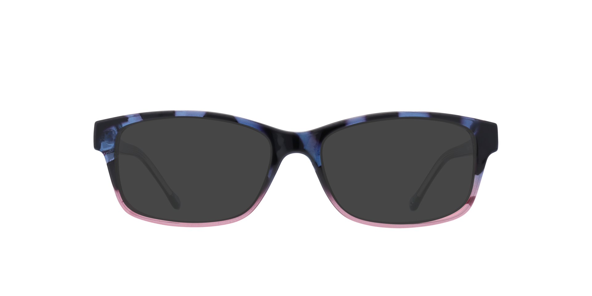 Daisy Blue & Pink PlasticEyeglass Frames for Glasses Direct, with Tinted Lenses