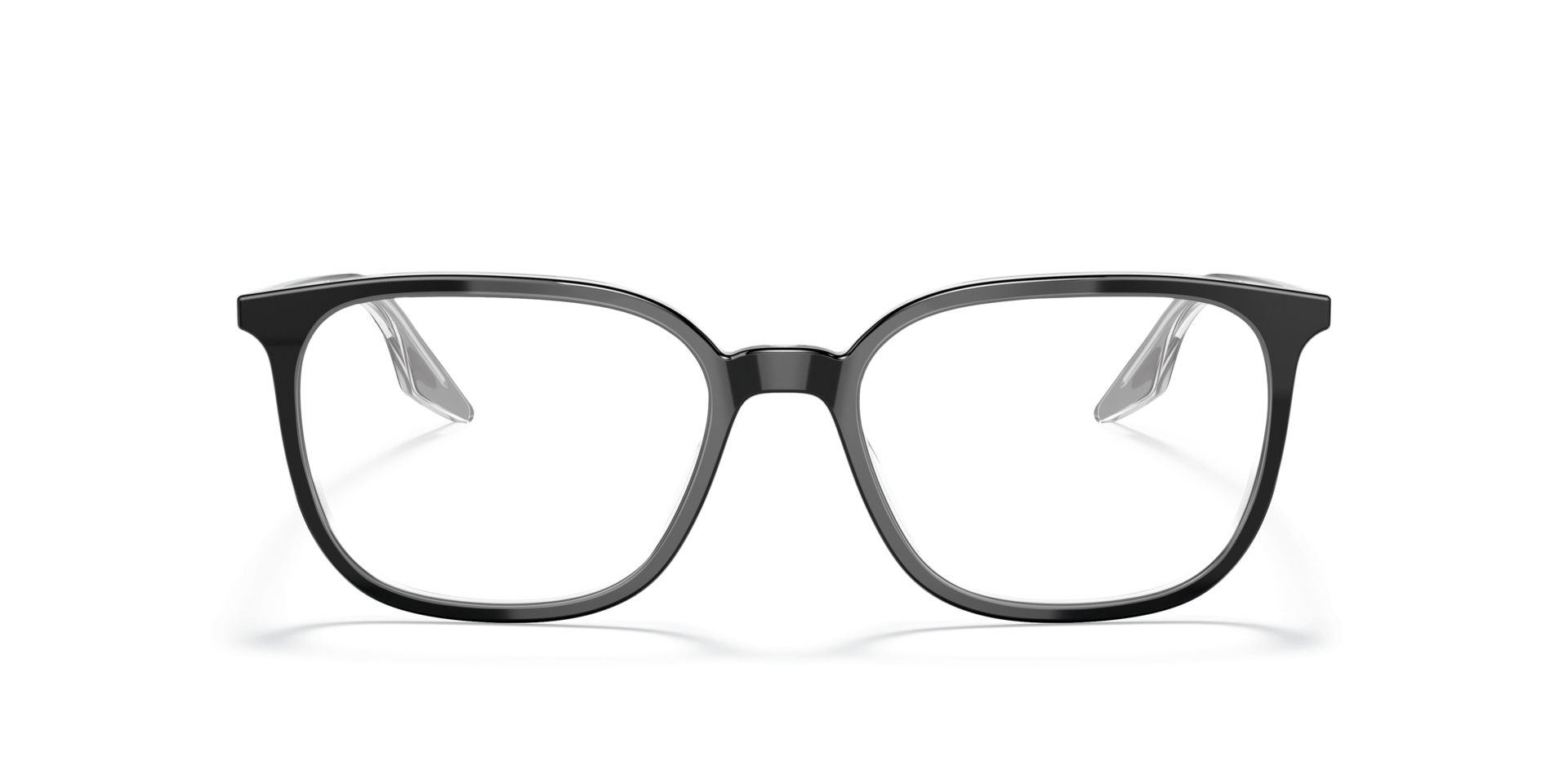 RB5406 Black On Transparent AcetateEyeglass Frames for Glasses Direct, Front View