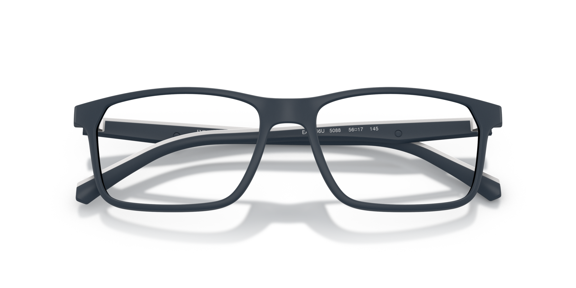 EA3266U Matte Blue PlasticEyeglass Frames for Glasses Direct, Closed View