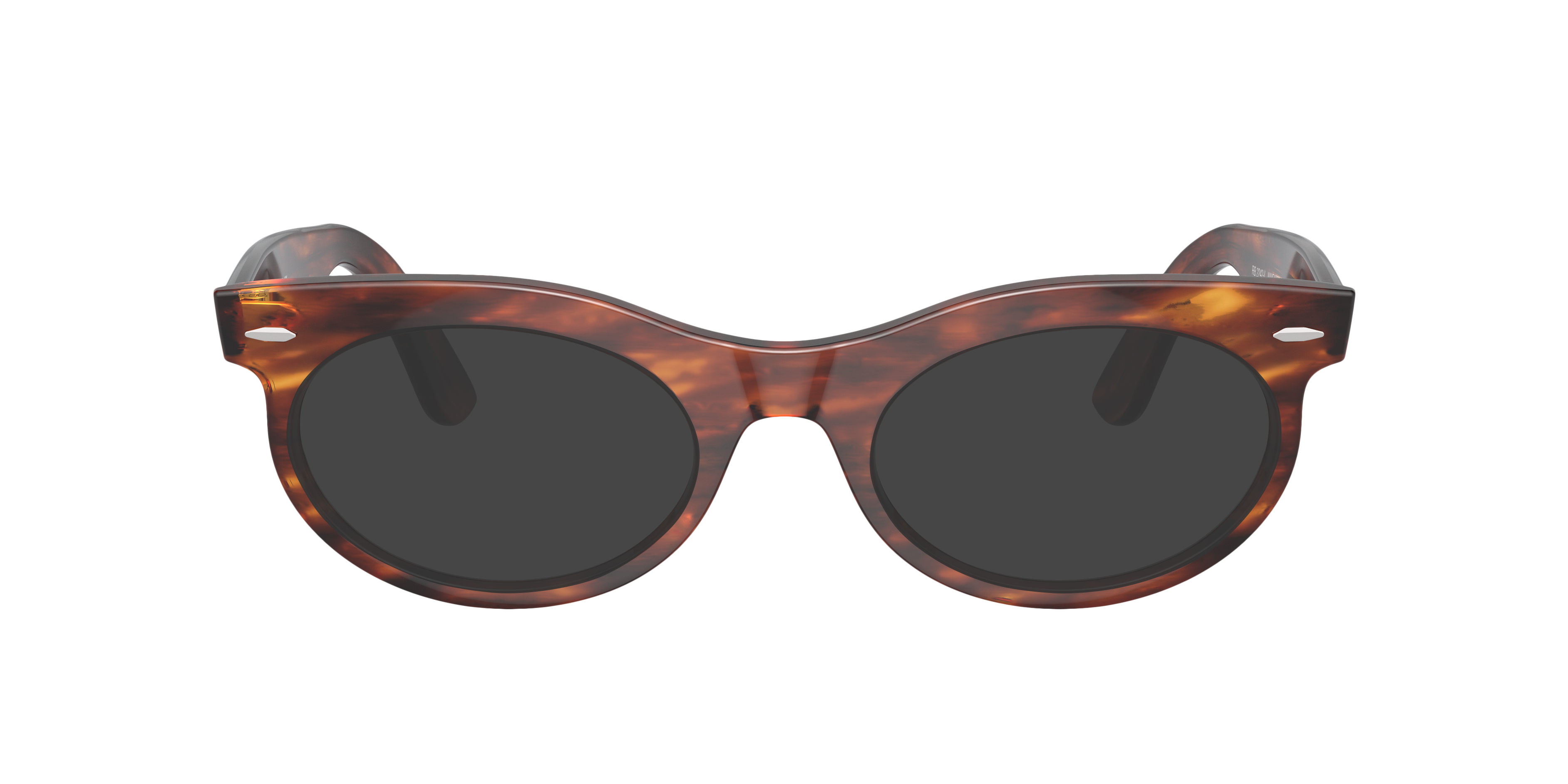 RB2242V Striped Havana PlasticEyeglass Frames for Glasses Direct, with Tinted Lenses