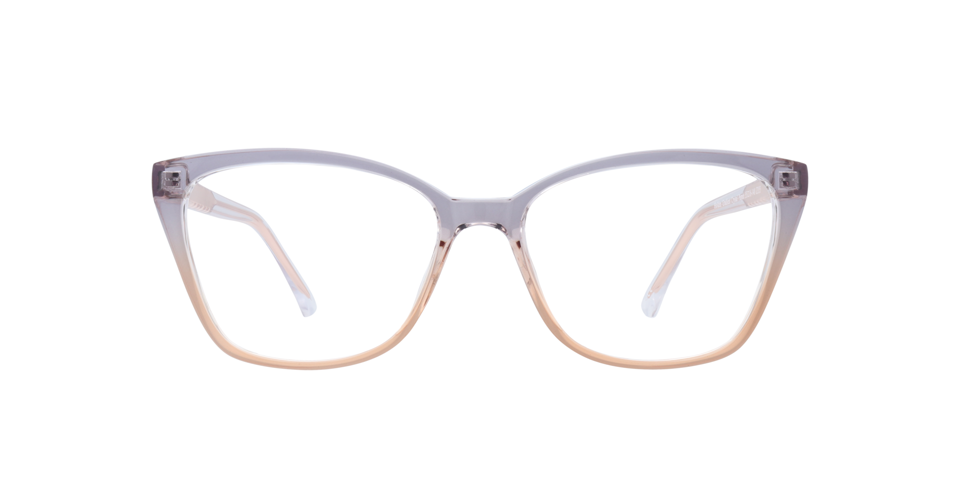 Holden Gradient Crystal Purple PlasticEyeglass Frames for Glasses Direct, Front View