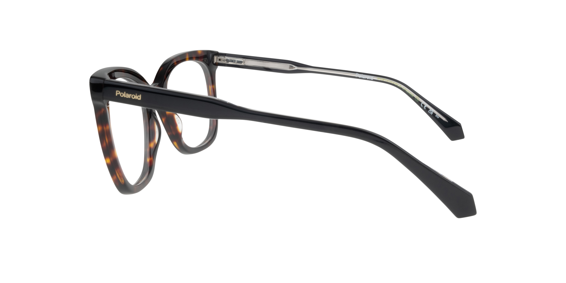PLD D507 Tortoise AcetateEyeglass Frames for Glasses Direct, Side View
