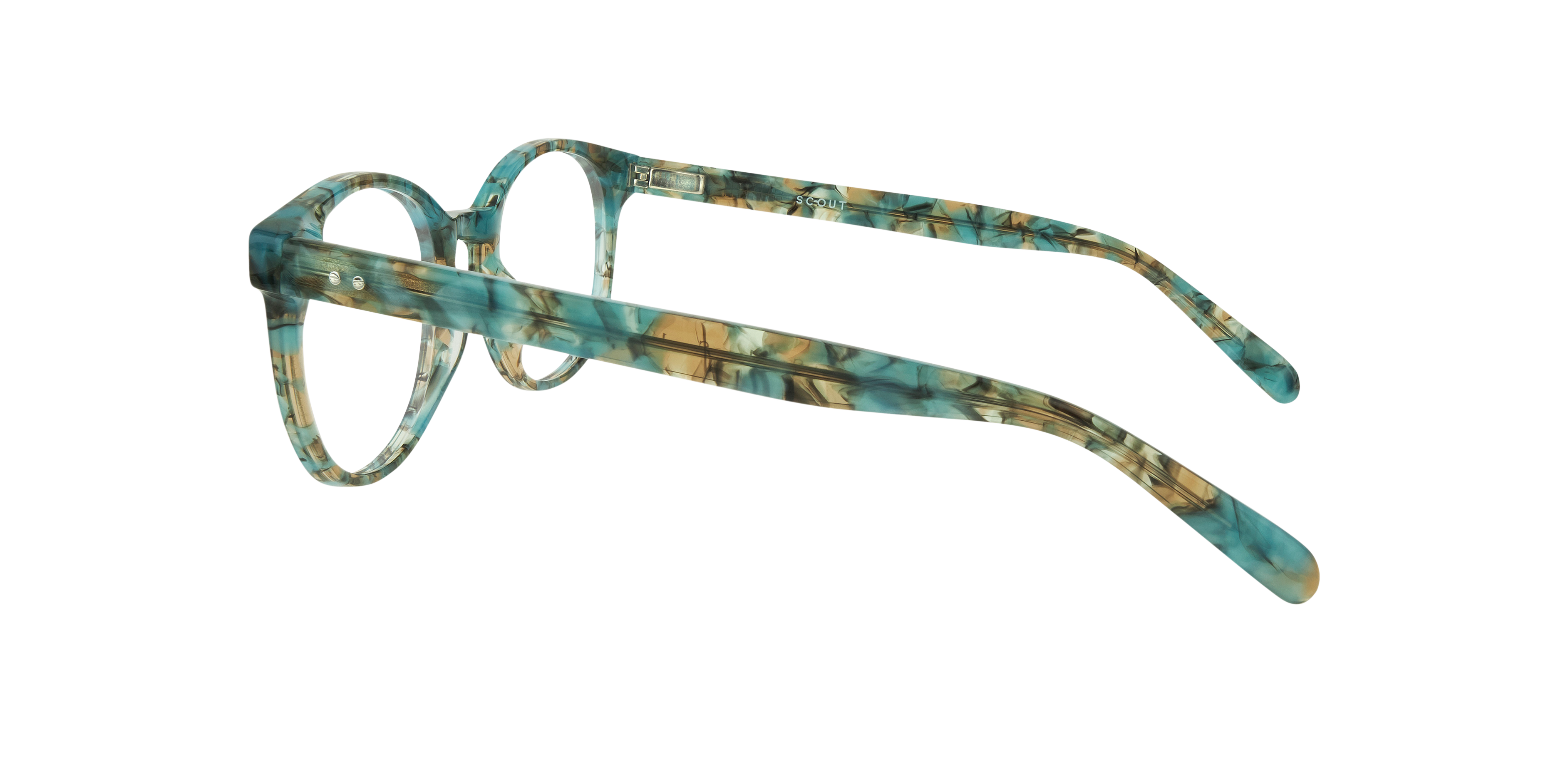 East Seaglass Sands AcetateEyeglass Frames for Glasses Direct, Side View