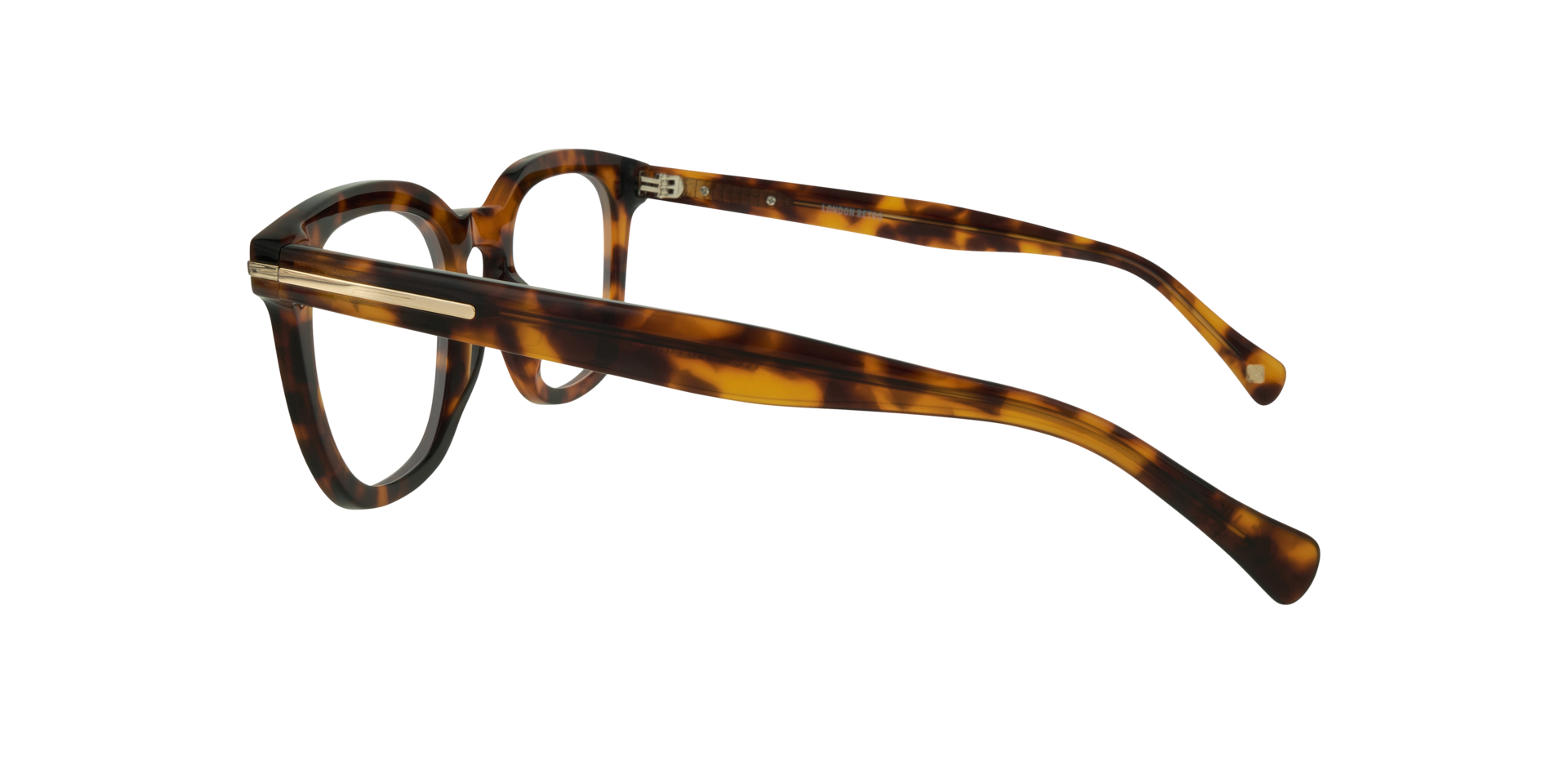 Kew Havana AcetateEyeglass Frames for Glasses Direct, Side View