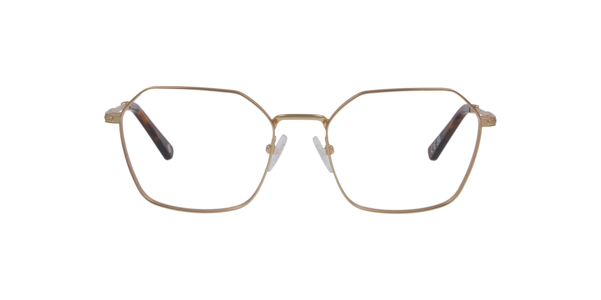 Maida Vale Gold MetalEyeglass Frames for Glasses Direct, Front View